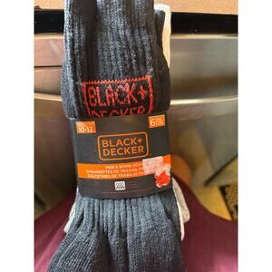 Black & Decker crew socks